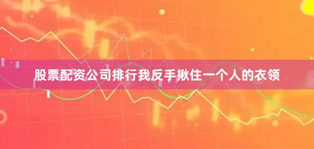 股票配资公司排行我反手揪住一个人的衣领