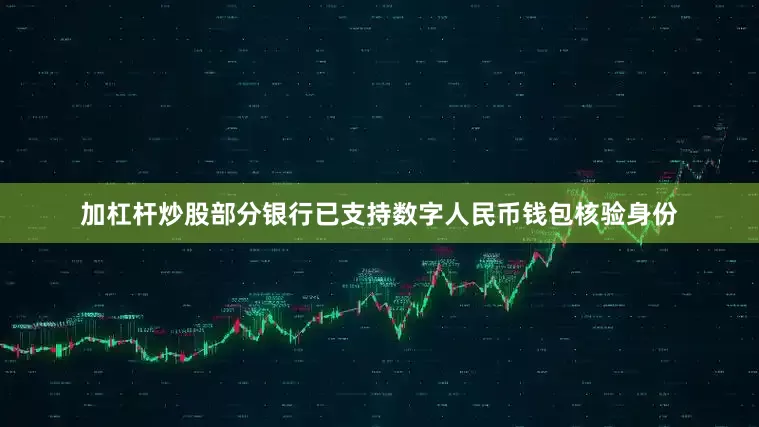 加杠杆炒股部分银行已支持数字人民币钱包核验身份